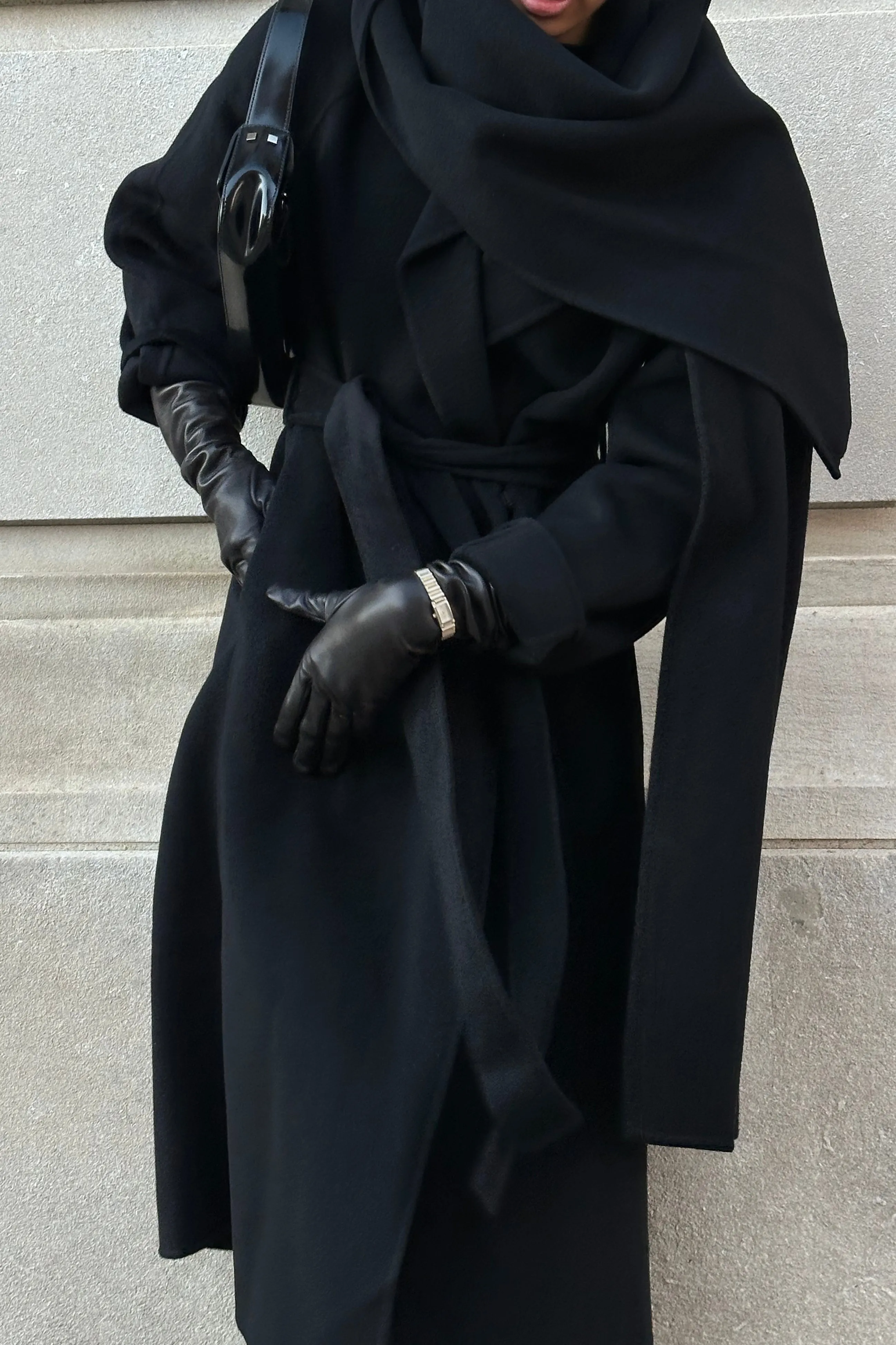 Amato NY Italian Leather Elbow Length Glove