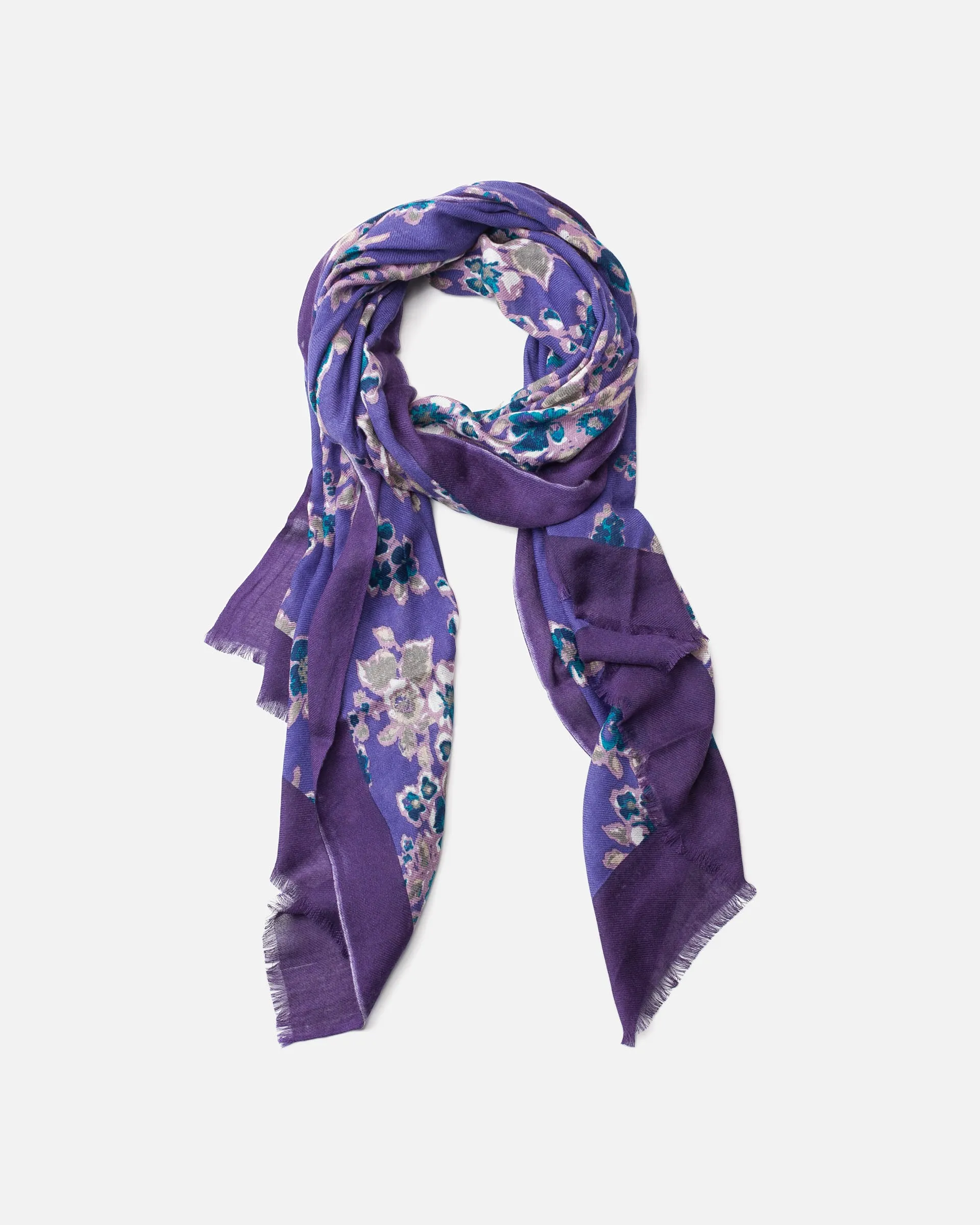 Biba - Mauve Blossom Scarf