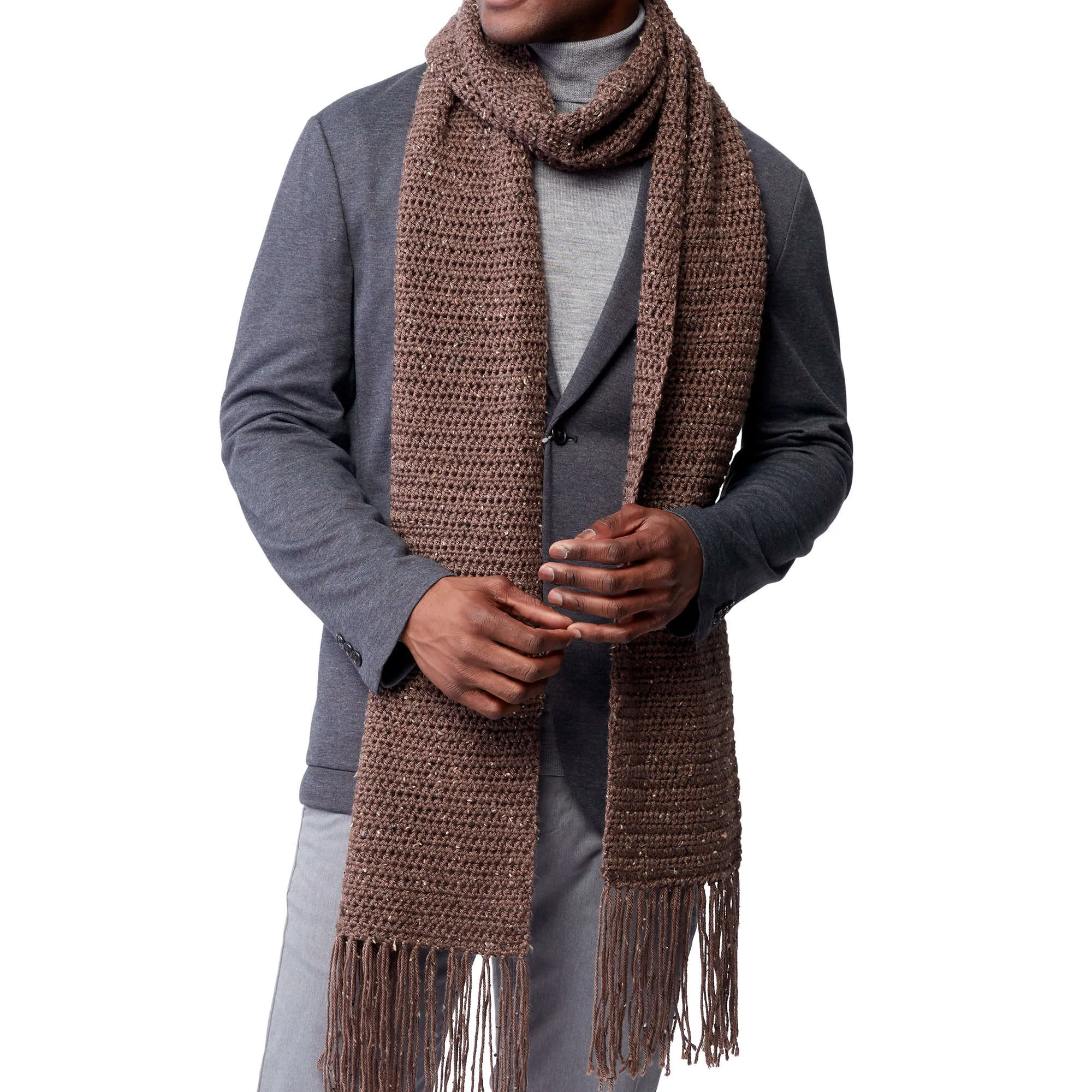 Caron Let's Begin Crochet Scarf