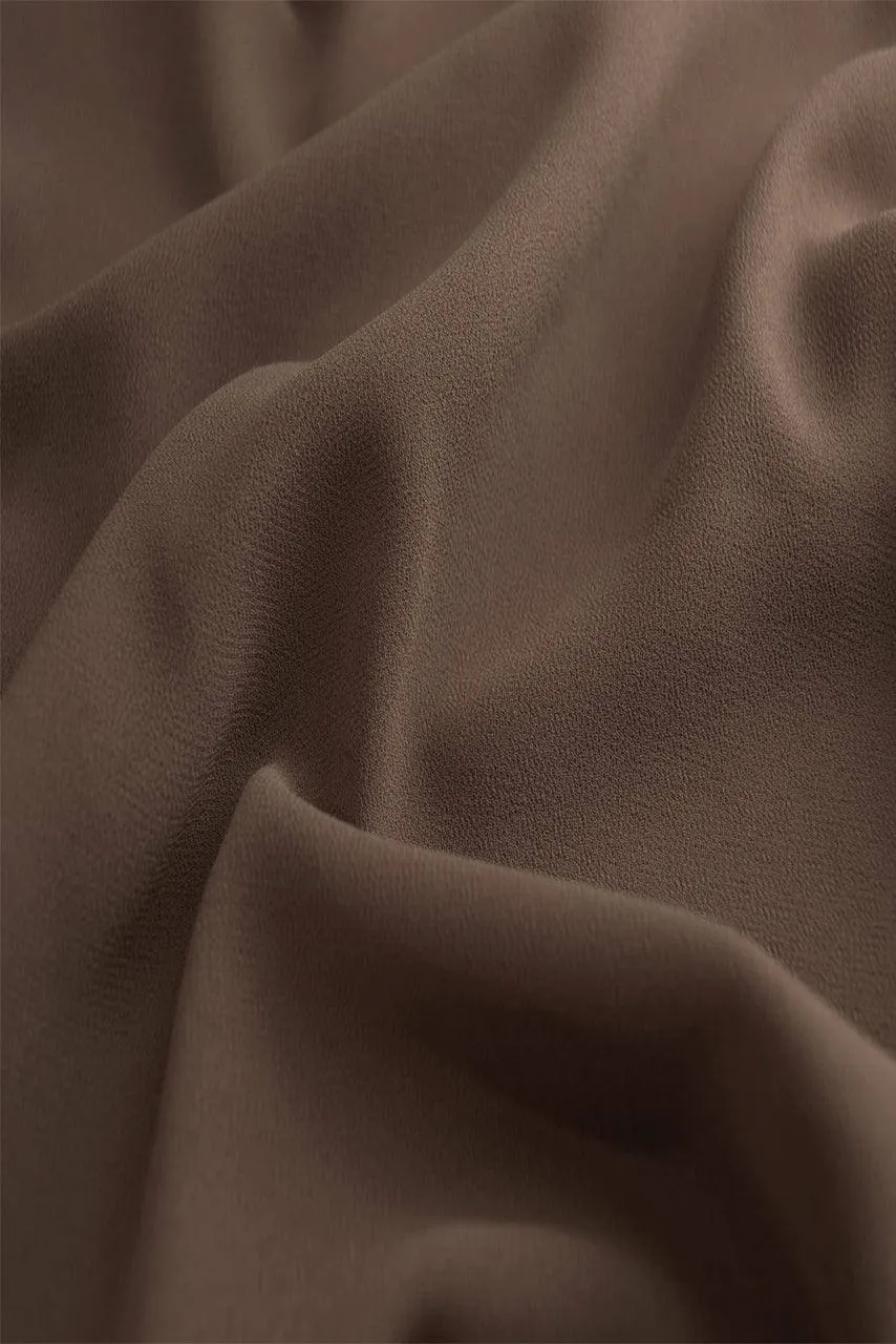 Classic Chiffon Hijab - Biscuit