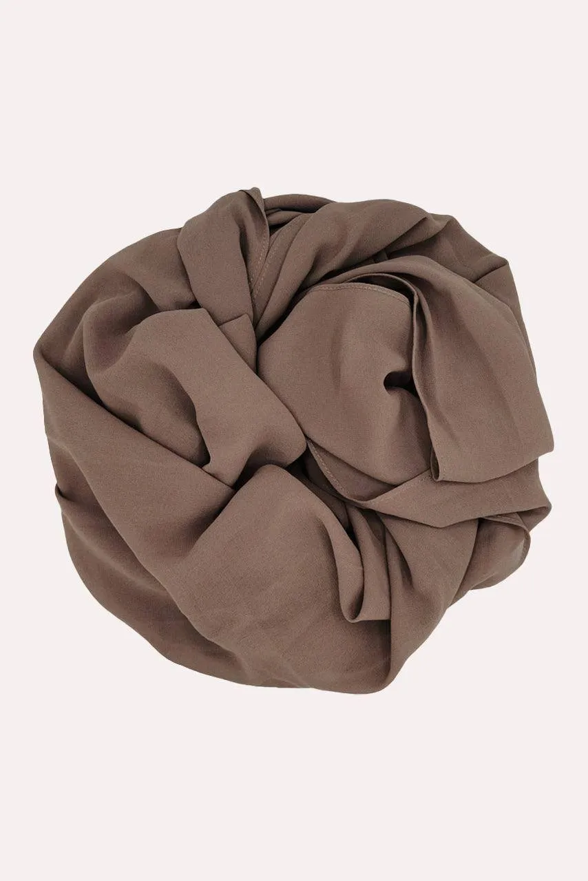 Classic Chiffon Hijab - Biscuit