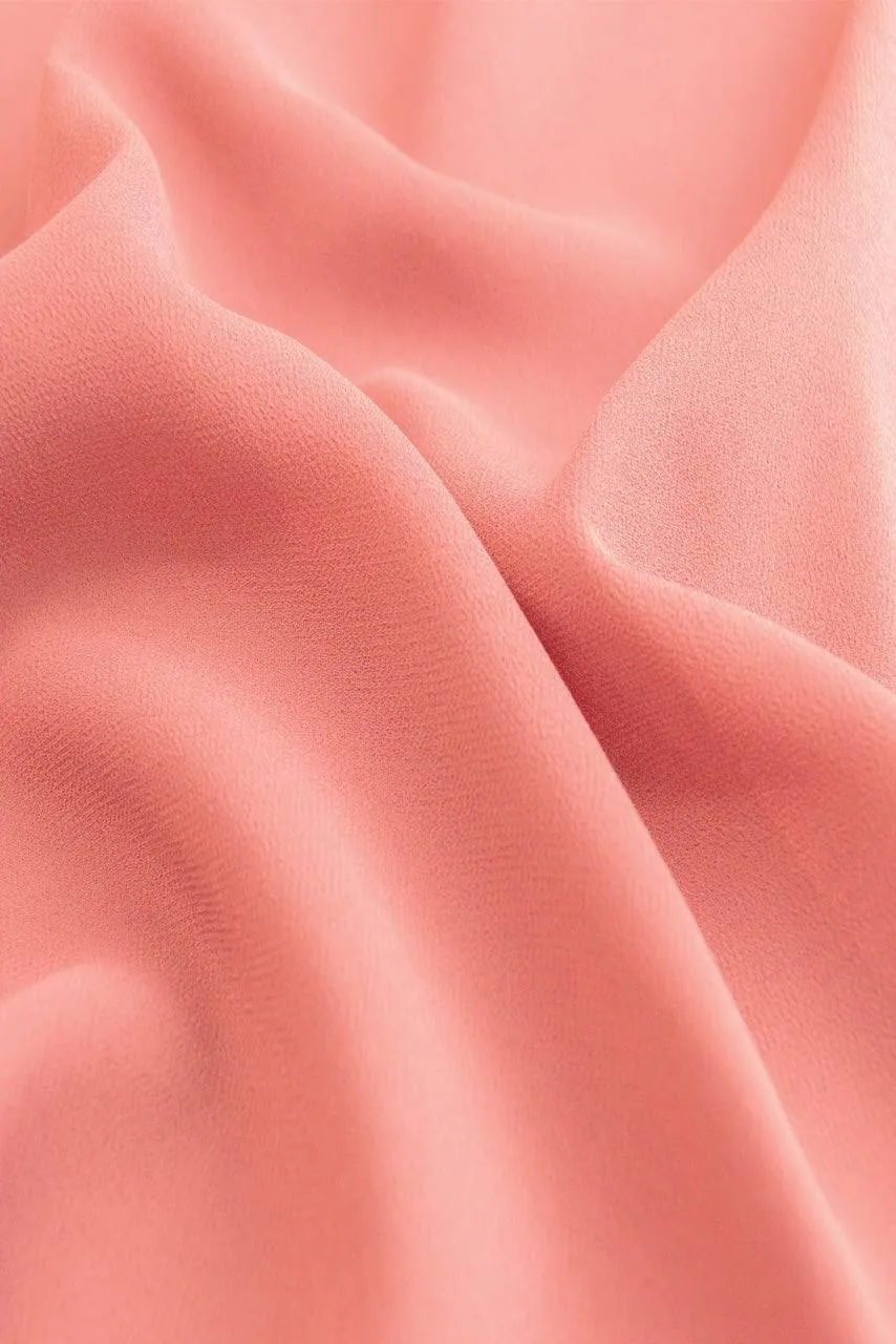 Classic Chiffon Hijab - Salmon
