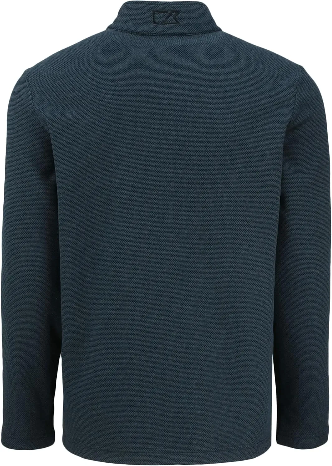 Cutter & Buck Hunts Point Eco Textured Fleece Recycled Mens Snap Pullover, Polished, XXXL