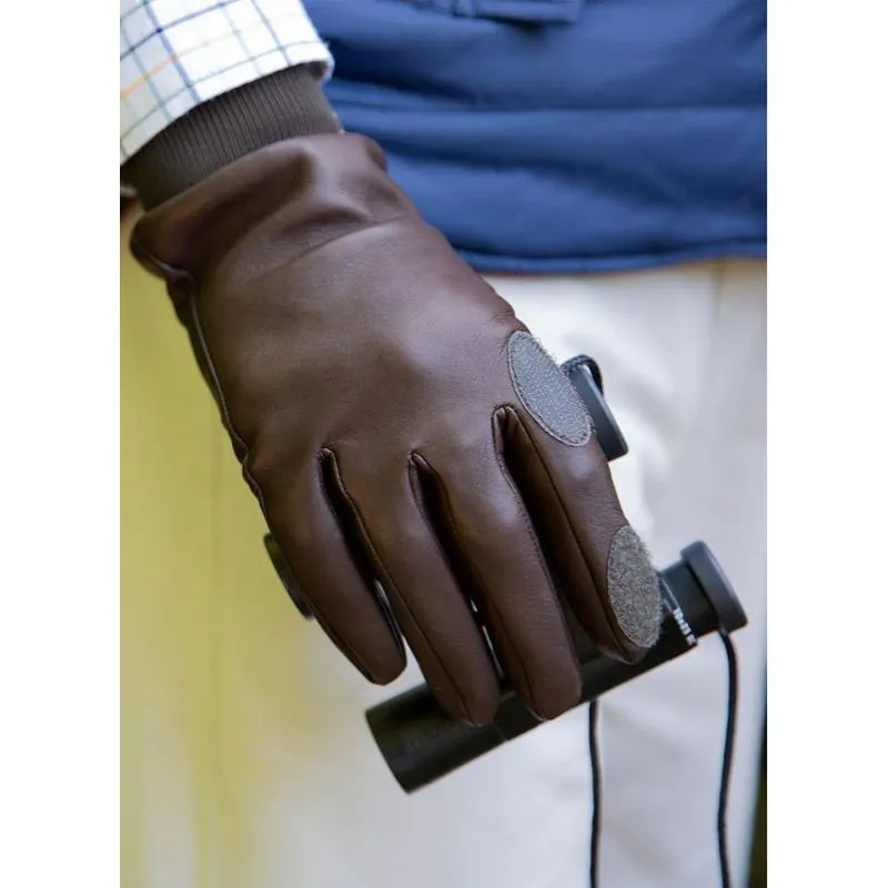 Dents Royale Shooting Gloves - Brown