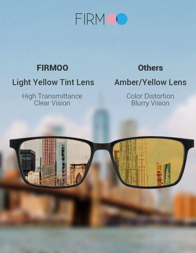 Firmoo Progressive Reading Glasses Blue Light Blocking Computer Readers Multifocus Eyeglasses Anti Eyestrain