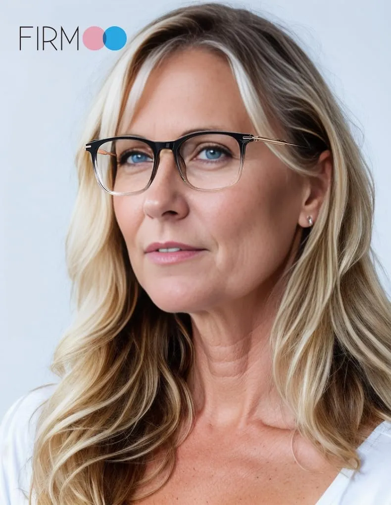 Firmoo Progressive Reading Glasses Blue Light Blocking Computer Readers Multifocus Eyeglasses Anti Eyestrain