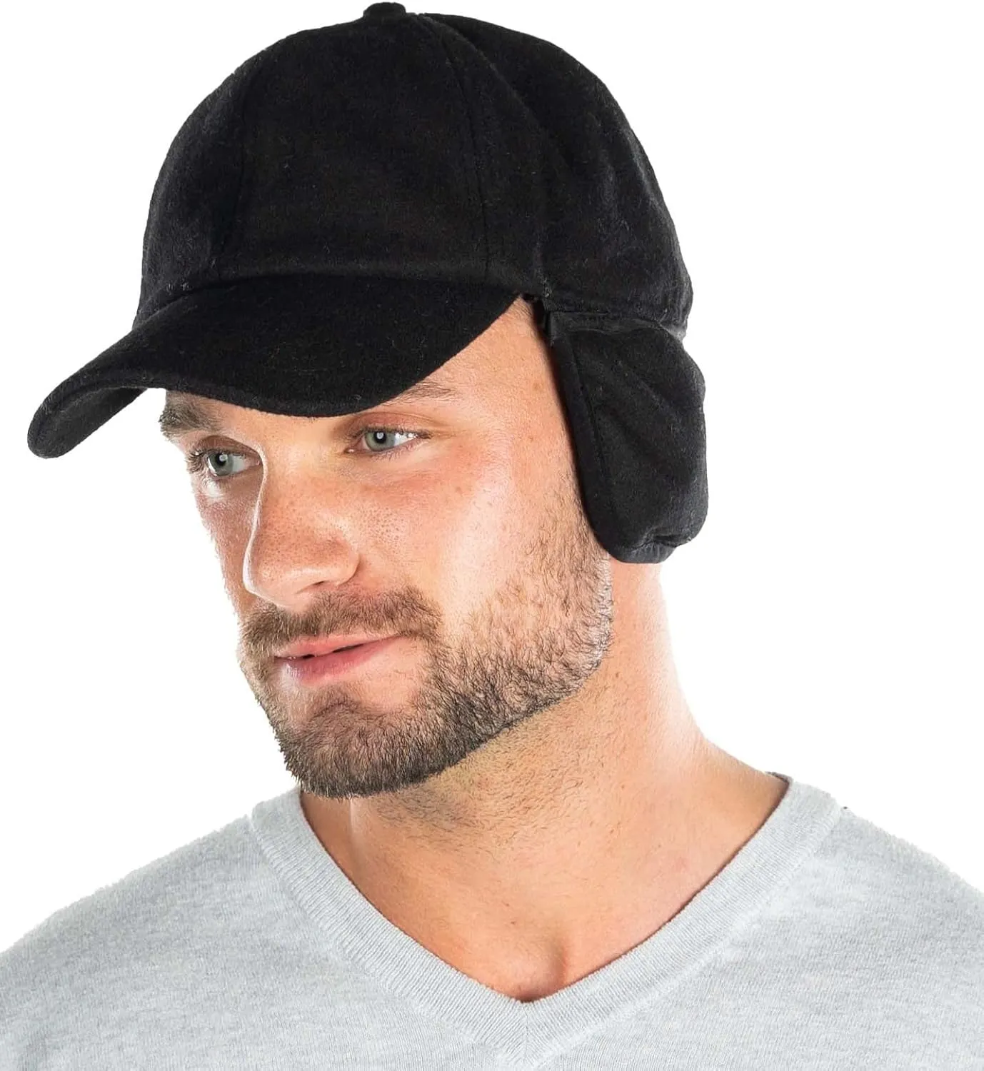 Funky Junque Premium Sherpa-Lined Trapper Hat - Warm Winter Headwear with Adjustable Earflaps