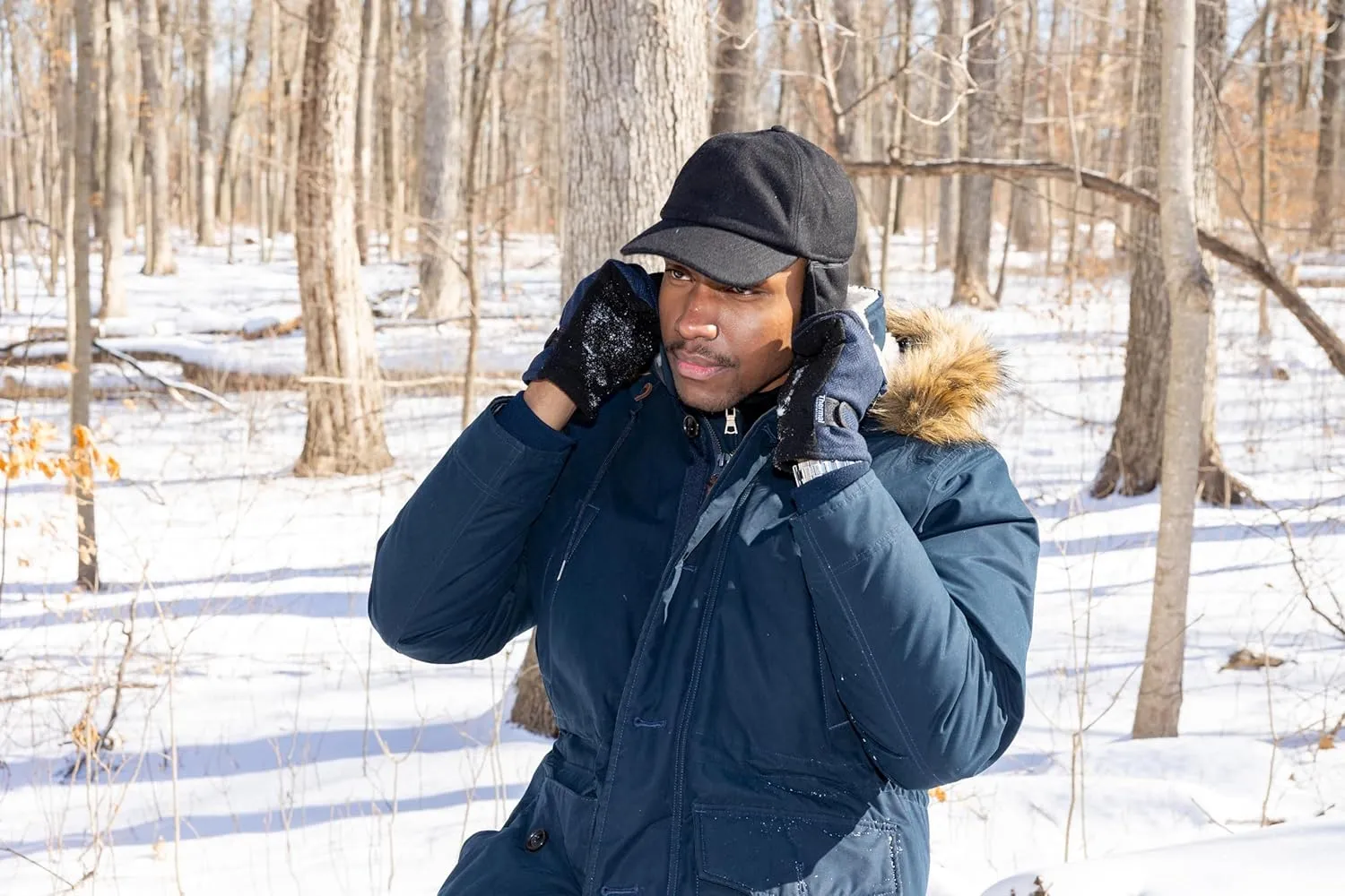 Funky Junque Premium Sherpa-Lined Trapper Hat - Warm Winter Headwear with Adjustable Earflaps