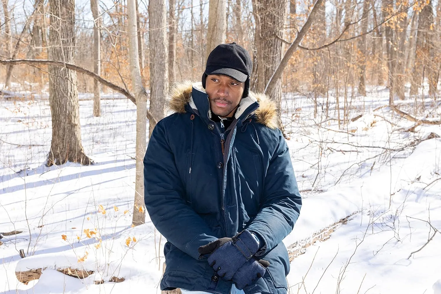 Funky Junque Premium Sherpa-Lined Trapper Hat - Warm Winter Headwear with Adjustable Earflaps