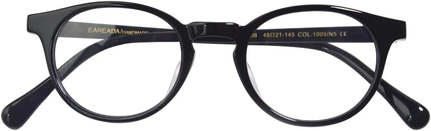 Handmade Acetate Glasses Frame Small Size Classy Retro Vintage Round Eyeglasses