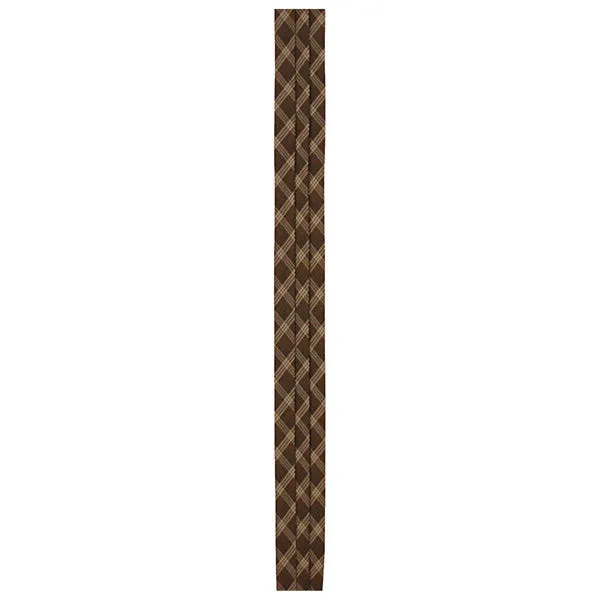 Kenny K - Triple Pleat Plaid Hat Band