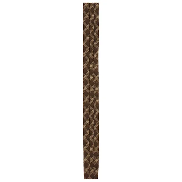 Kenny K - Triple Pleat Plaid Hat Band