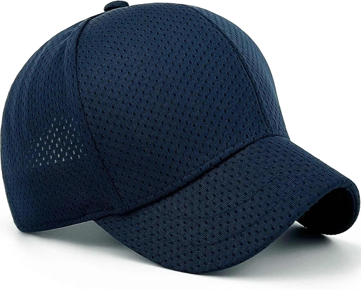 Loneshark Full Mesh Breathable Structured Baseball Cap for Men Running Summer Women Quick Dry Moisture Wicking Golf Hat