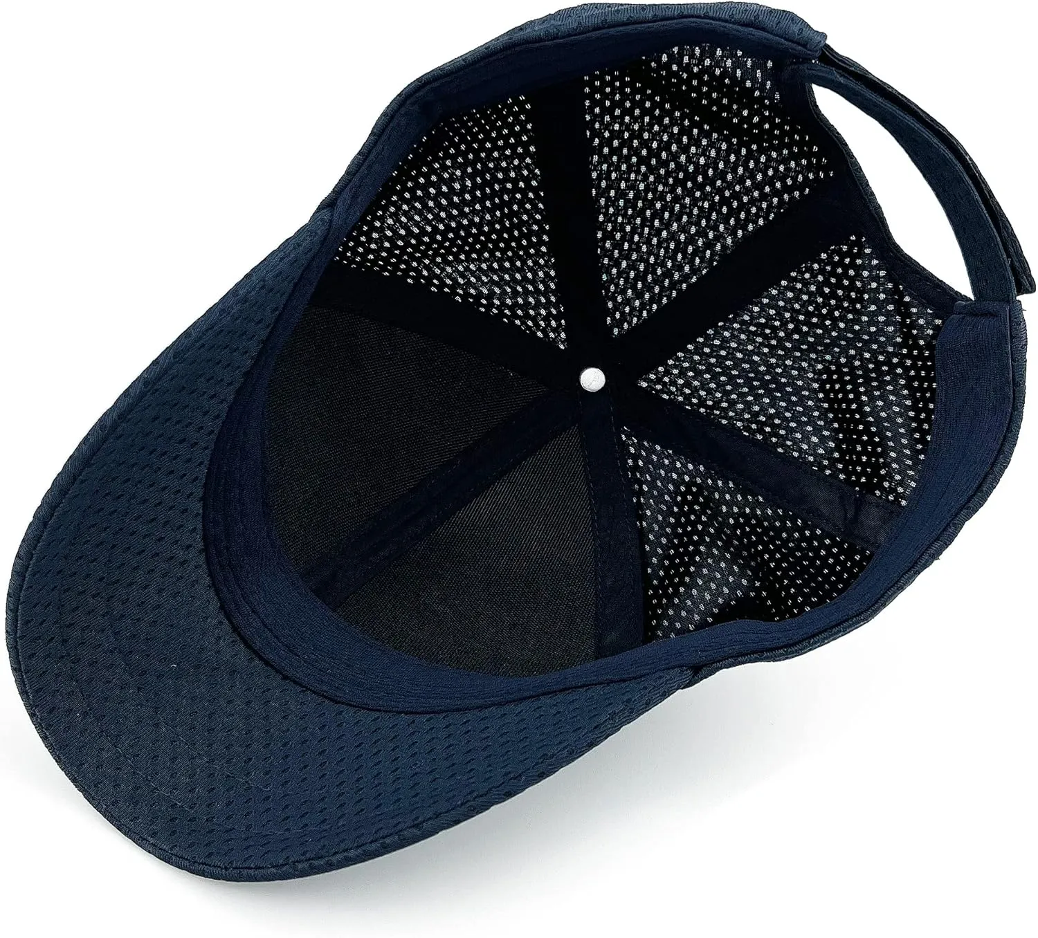 Loneshark Full Mesh Breathable Structured Baseball Cap for Men Running Summer Women Quick Dry Moisture Wicking Golf Hat