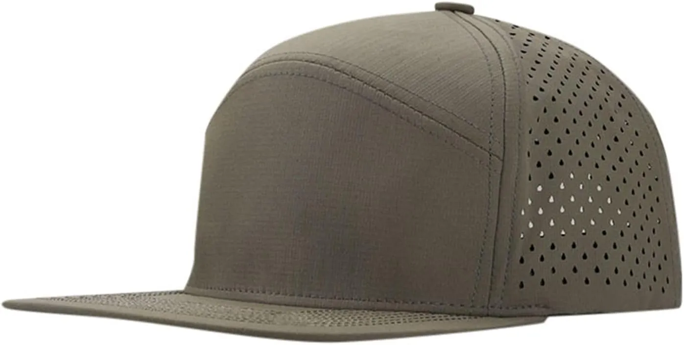 Men Flat Brim Baseball Cap Adjustable Performance Snapback Hat Perforated Cap Caps Dad