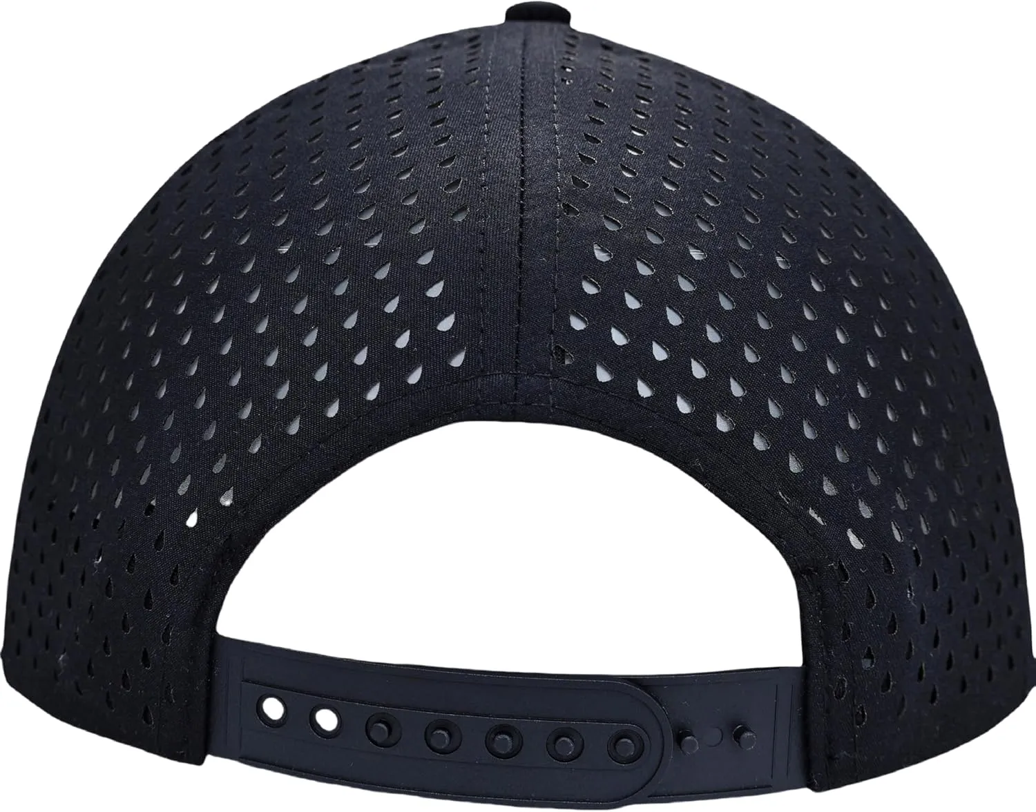 Men's Adjustable Baseball Cap(M,L,XL,XXL), Water Resistant Laser Cut Snapback Mesh Hat
