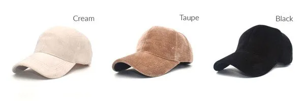 Must Have Velour Ball Cap