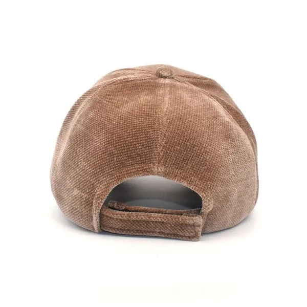 Must Have Velour Ball Cap