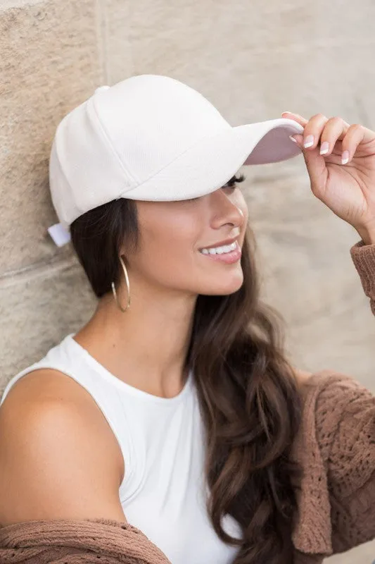 Must Have Velour Ball Cap