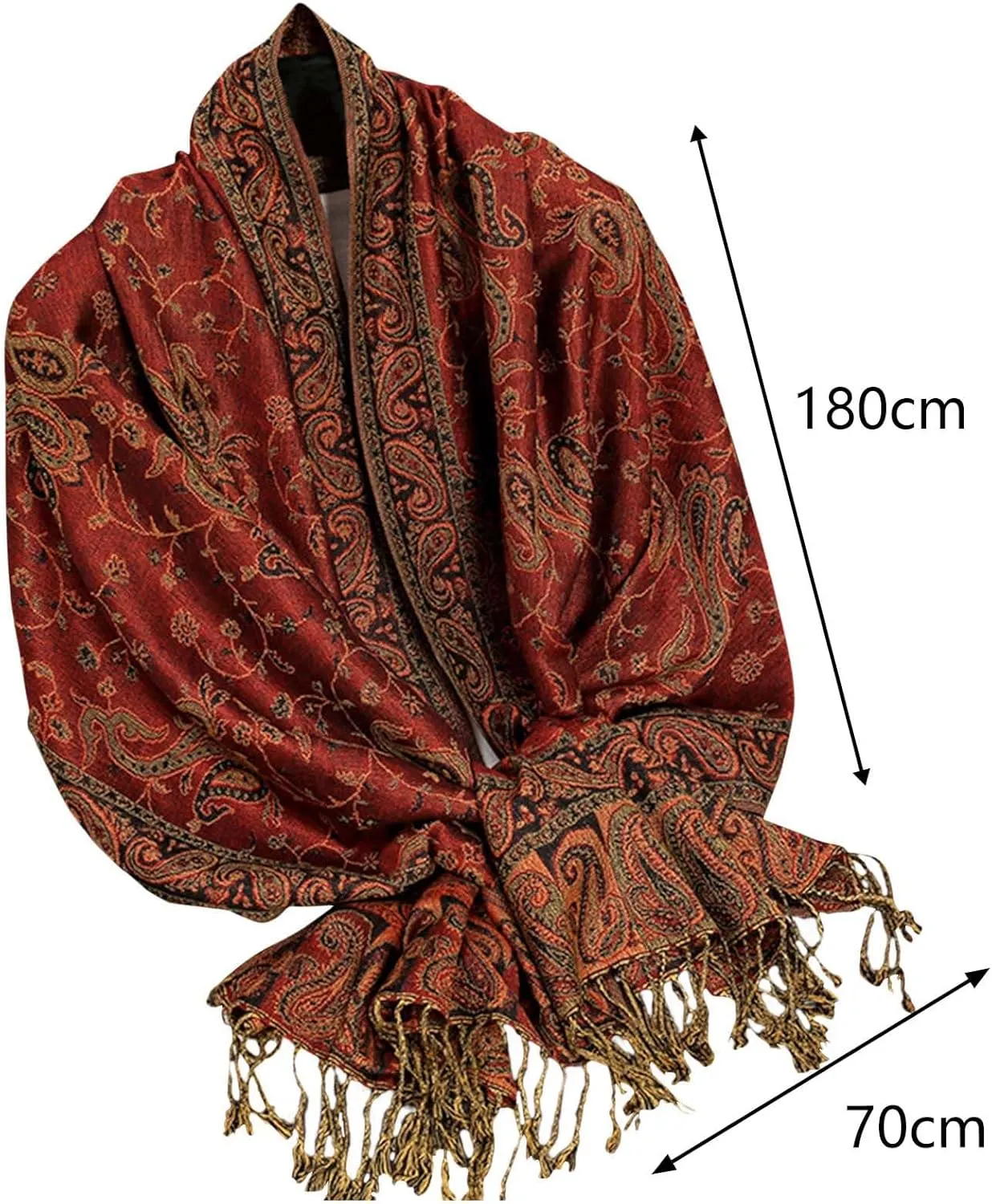 Poncho Shawl Wraps for Women Boho Soft Cashmere Warm Ponchos Sweaters Open Front Travel Cape for Fall Winter Spring