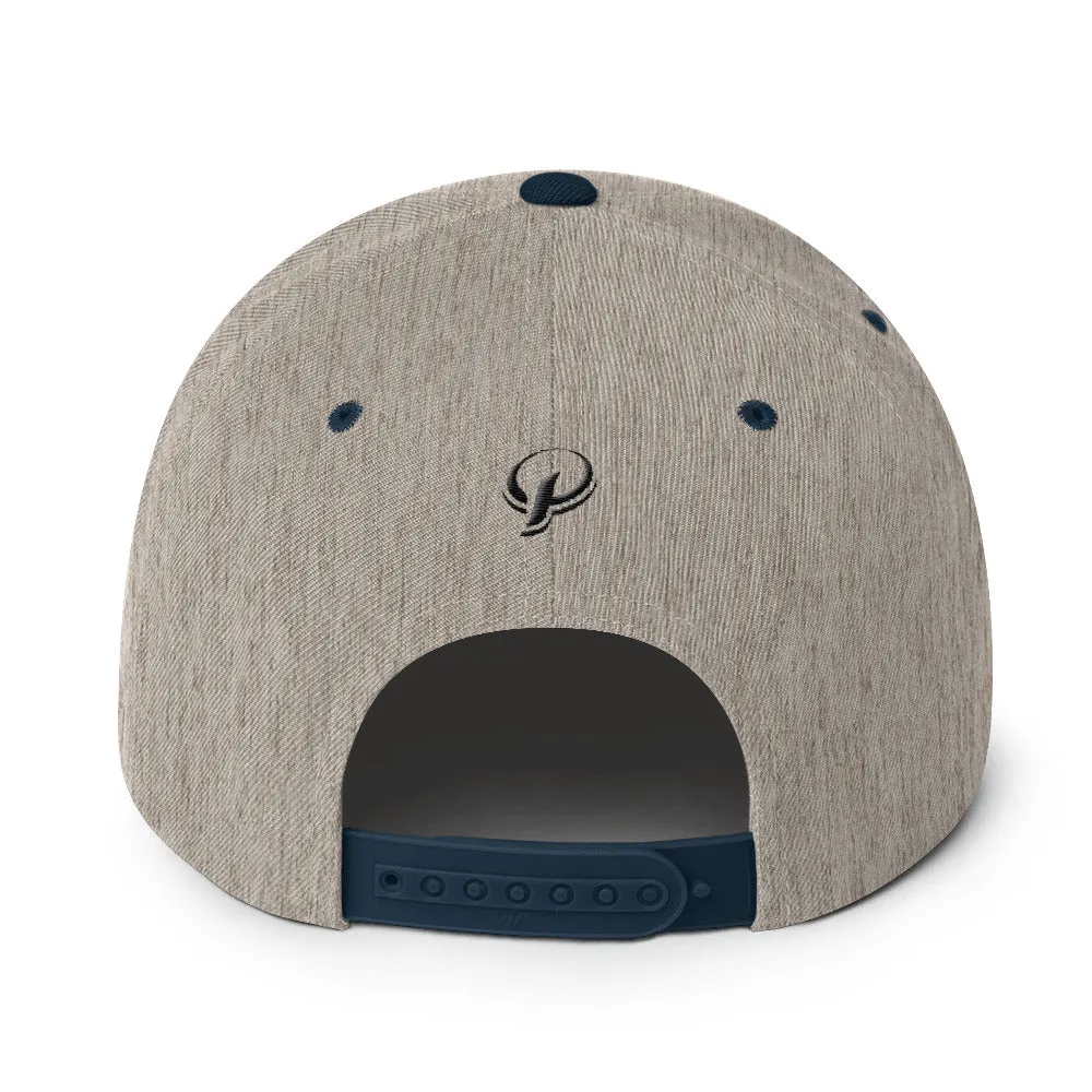 Presidential Wear In Black Snapback Hat