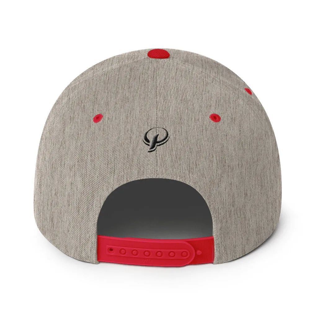 Presidential Wear In Black Snapback Hat