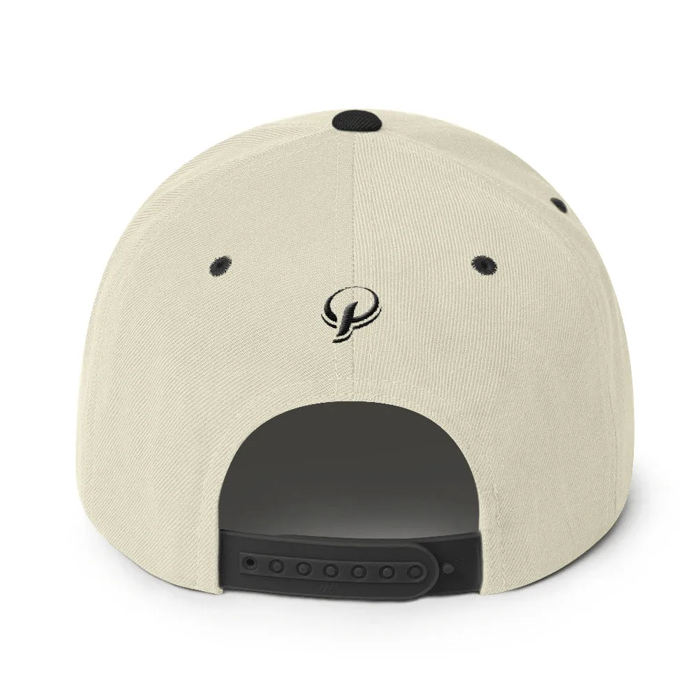 Presidential Wear In Black Snapback Hat