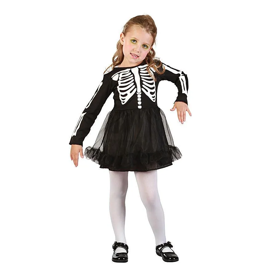 Skeleton Girl Toddler Costume