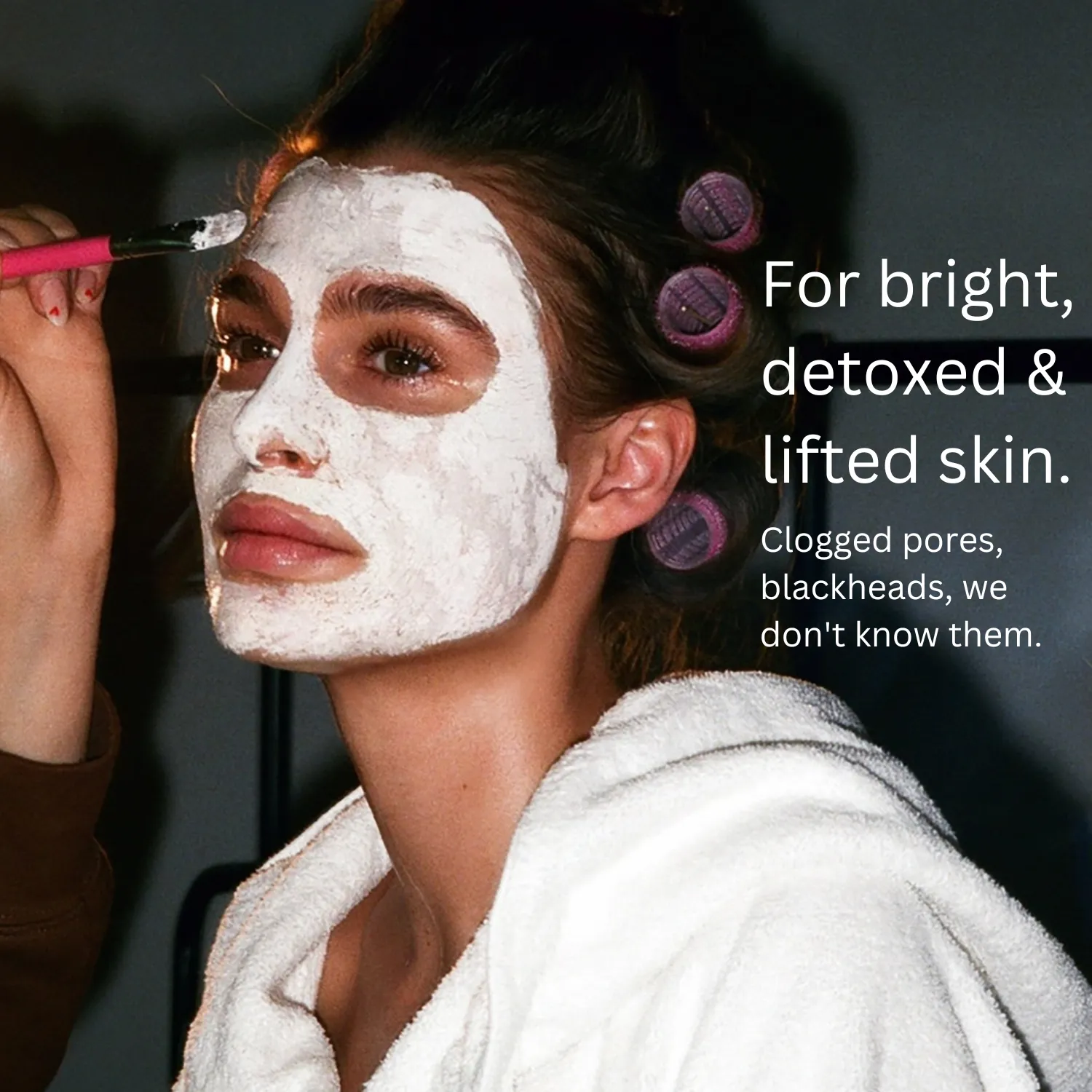 STAR RESCUE Pink Clay Mask - 120ml dual action detoxifying and brightening clay mask