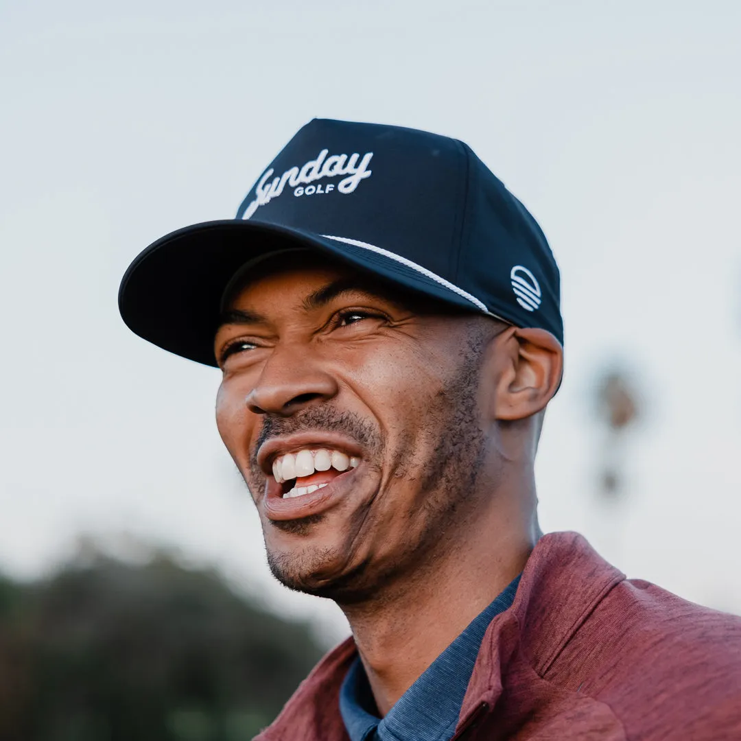 Sunday Golf Rope Hat | Navy