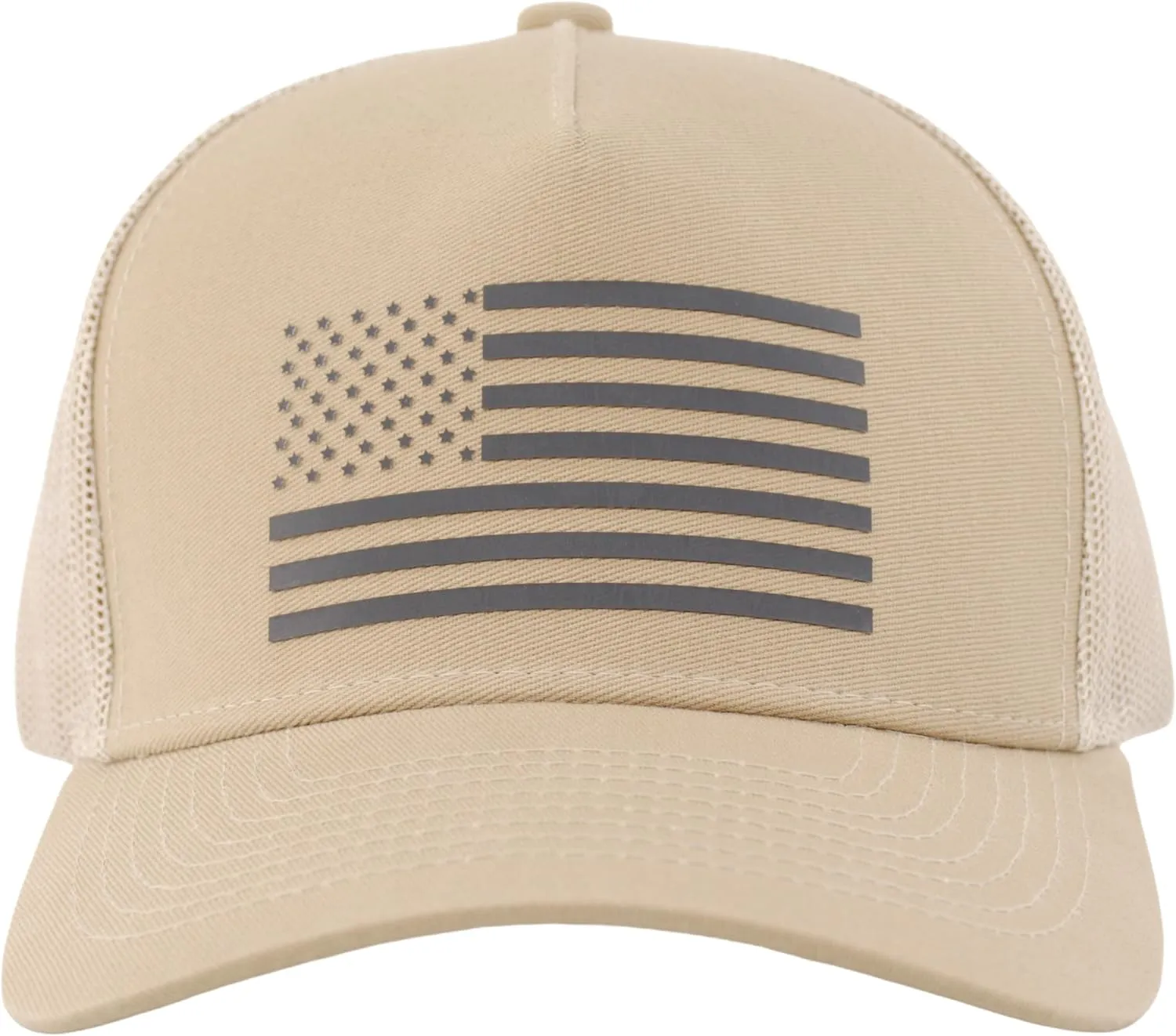 Trucker Hat American Flag Baseball Cap,Adjustable Snapback Mesh Hats for Men