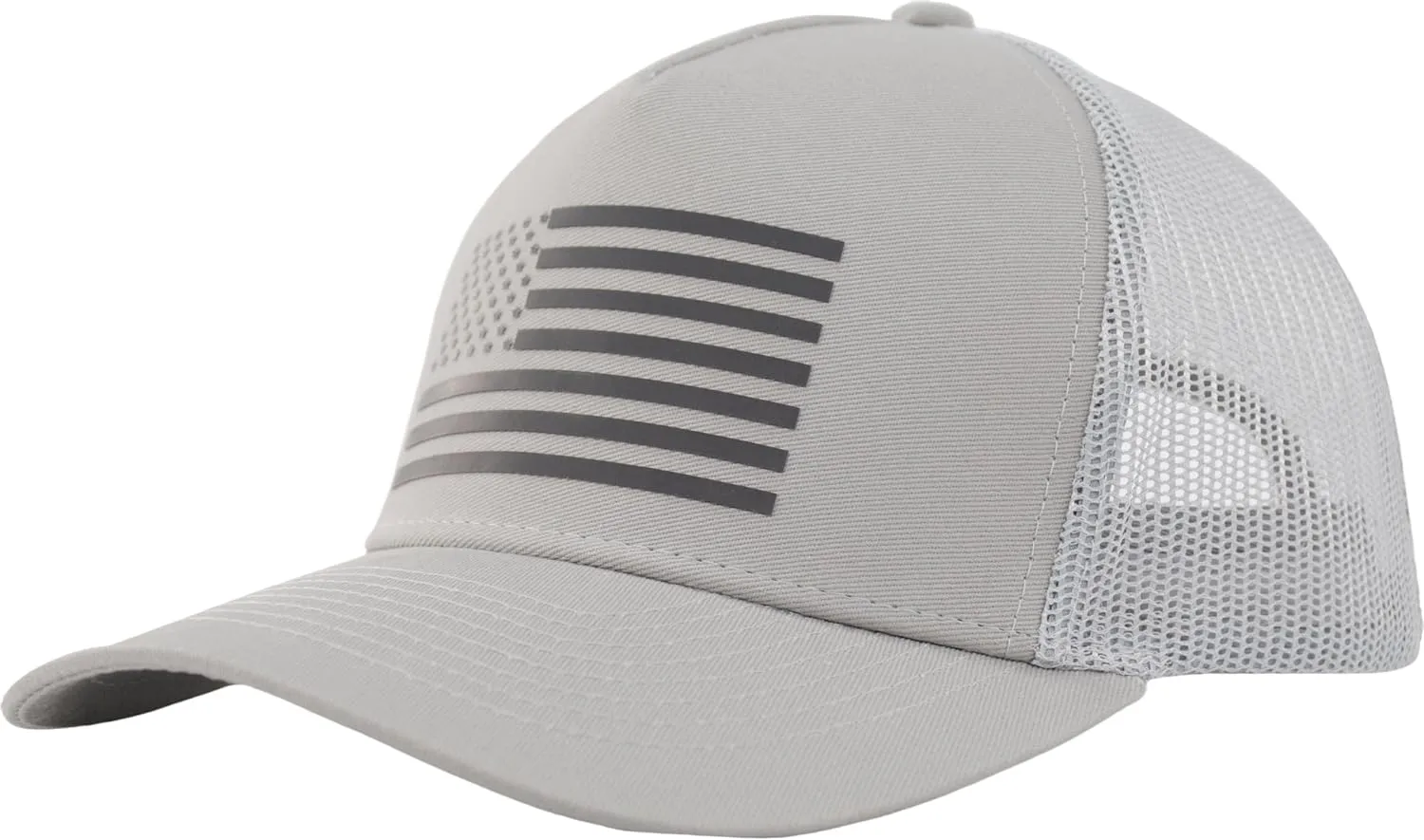 Trucker Hat American Flag Baseball Cap,Adjustable Snapback Mesh Hats for Men
