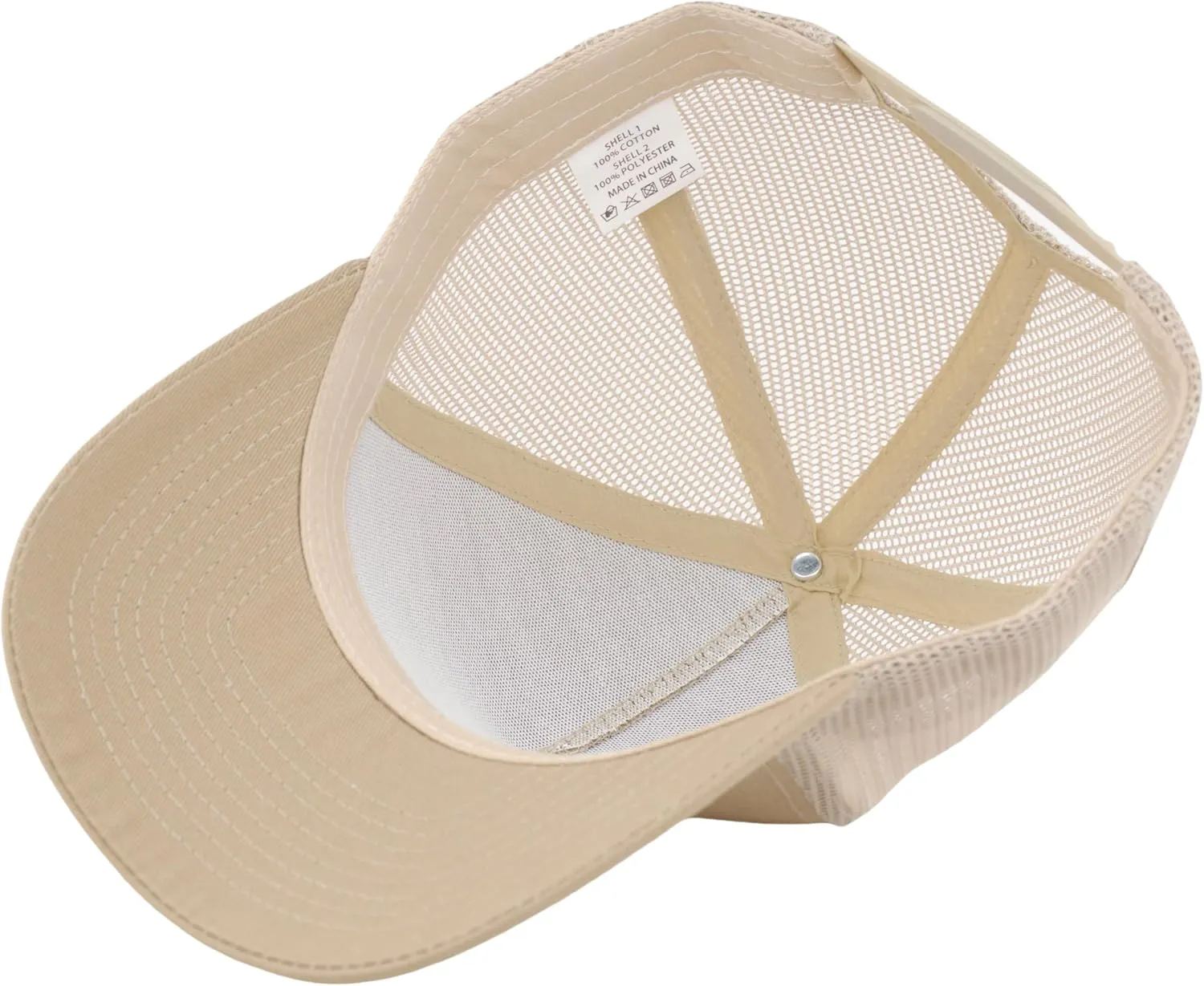 Trucker Hat American Flag Baseball Cap,Adjustable Snapback Mesh Hats for Men