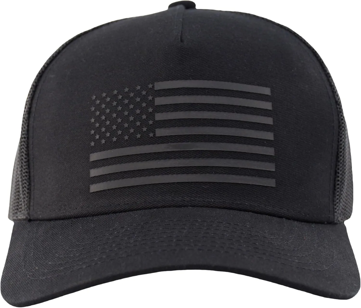 Trucker Hat American Flag Baseball Cap,Adjustable Snapback Mesh Hats for Men