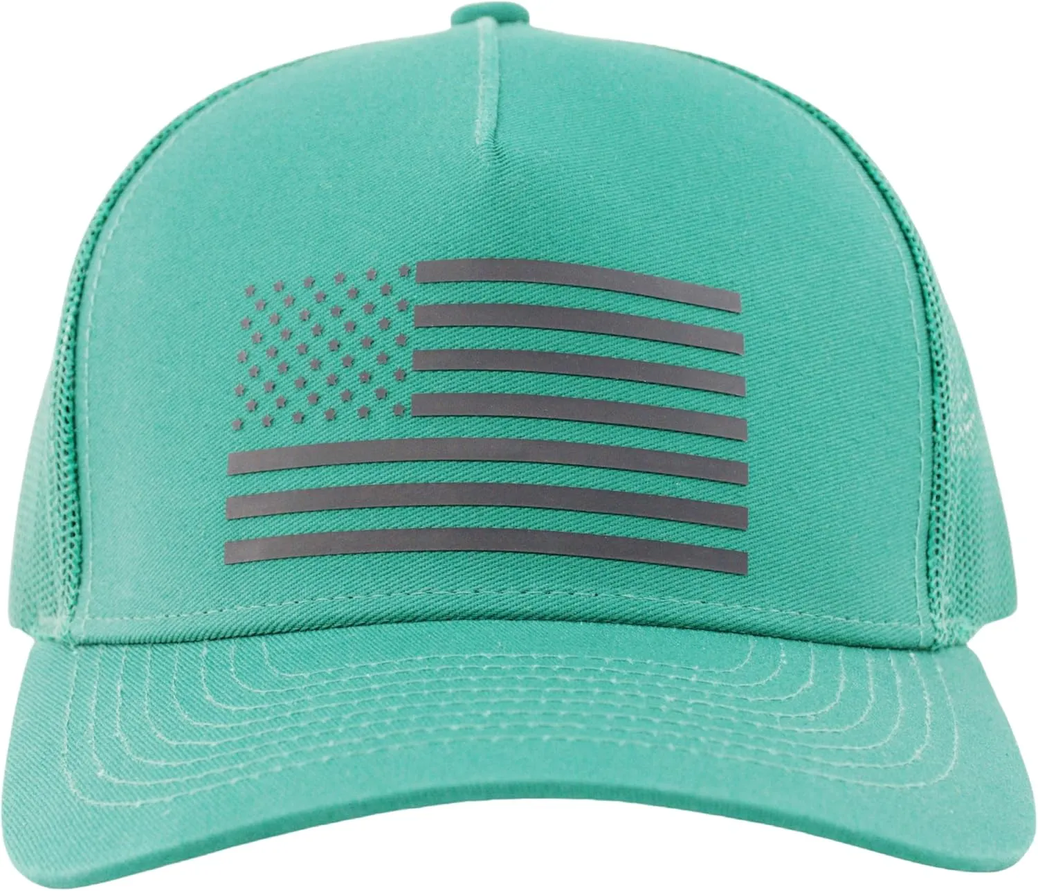 Trucker Hat American Flag Baseball Cap,Adjustable Snapback Mesh Hats for Men