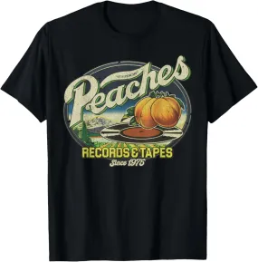 Vintage Peaches Records & Tapes 1975 T-Shirt