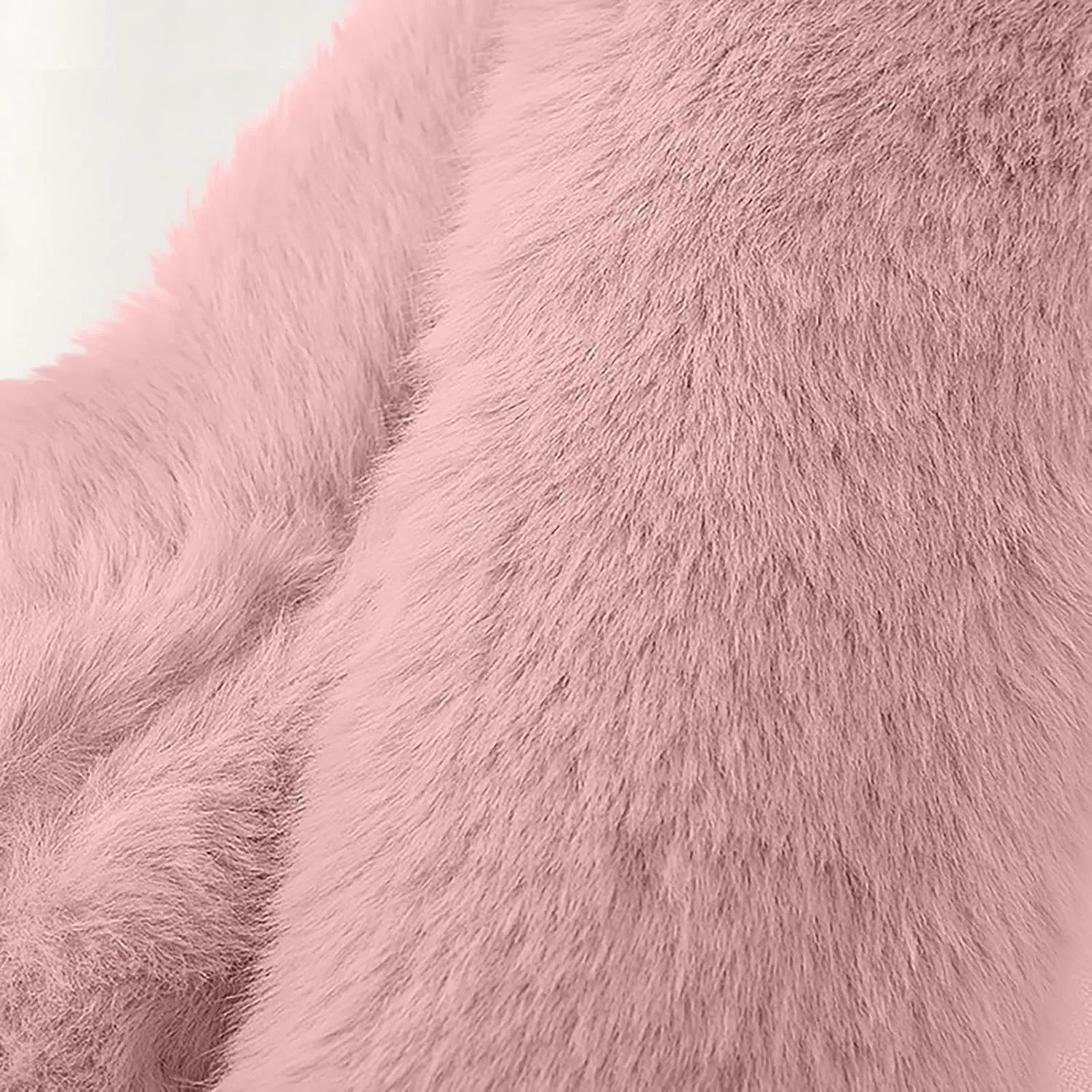 Womens Fur Collar Scarf, Faux Fur Scarves for Women Casual Elegant Neck Shrug for Fall Winter Super Soft Cozy Scarf