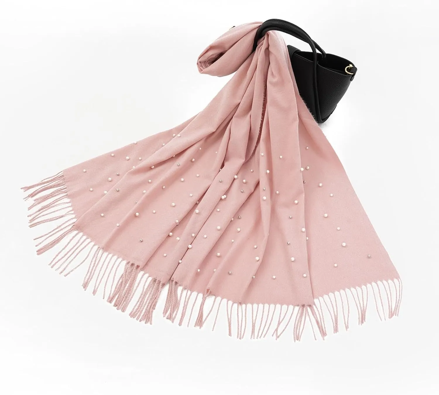 Women's Pearl Shawl Wraps Open Front Poncho Cape Oversized Sweaters Casual Fashion Cardigan Shawls for Fall Winter