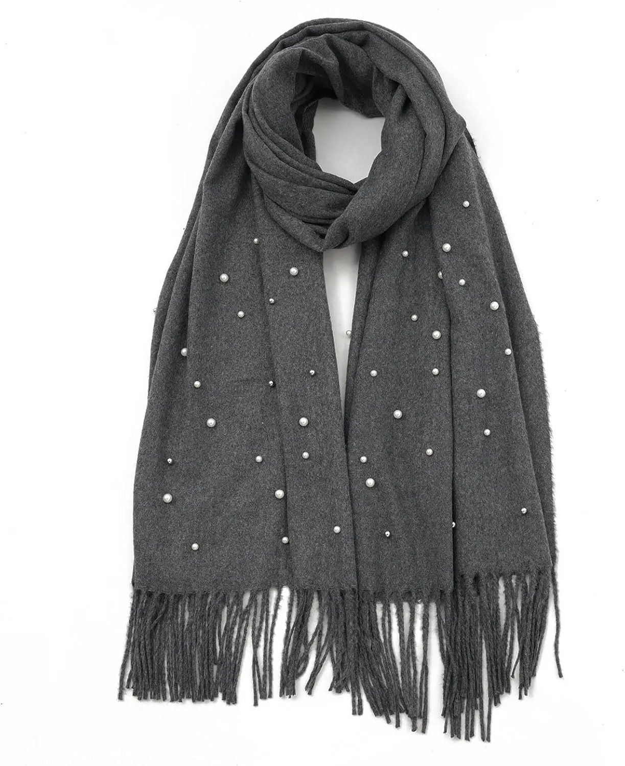 Women's Pearl Shawl Wraps Open Front Poncho Cape Oversized Sweaters Casual Fashion Cardigan Shawls for Fall Winter
