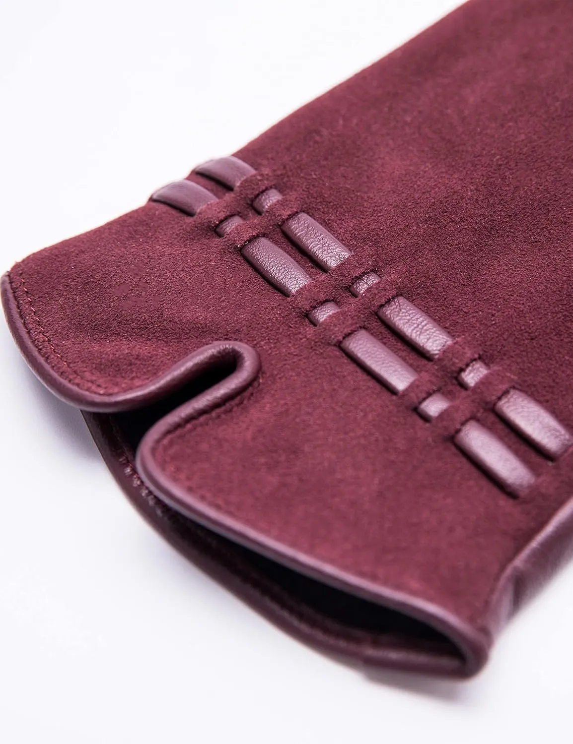 YISEVEN Women’s Winter Sheepskin Suede Leather Gloves Touchscreen