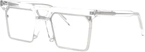 Zeelool Retro Rectangle Eyeglasses Frame with Non-prescription Clear Lens for Men ZJGX839879