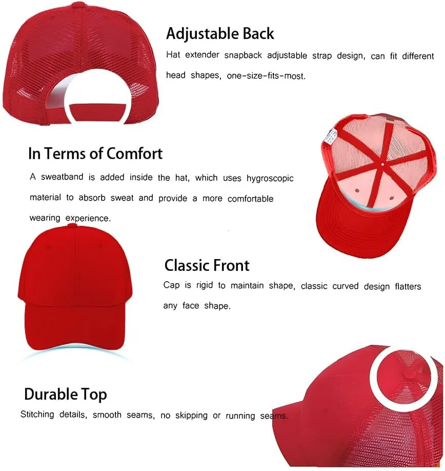 ZH 12 Pack Mesh Trucker Hats, Bulk Baseball Caps for Men and Women, Trucker Cap Wholesale